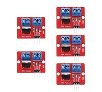 DollaTek 5pcs Modulo di Controllo Driver Mos 520 con Pulsante Mosfet Superiore 0-24 V per Raspberry Pi