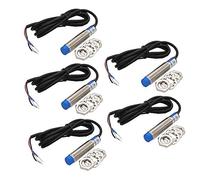 DollaTek 5Pcs Sostituzione LJ12A3-4-Z/BX Sensore di prossimità induttivo Switch 3-Fili NPN DC6-36V