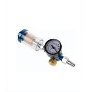 DollaTek AFR2000 Regolatore di pressione dell'aria Separatore d'acqua Filtro trappola Compressore aerografo con raccordi Manometro MPA Combinazione