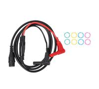 DollaTek Cavo coassiale BNC maschio P1207 per oscilloscopio, cavo coassiale BNC maschio a spina a banana ad angolo retto per apparecchiature elettroniche di prova dell'oscilloscopio