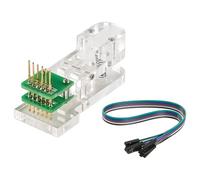 DollaTek Clip di prova a 6 pin Downloader di Clip di Registrazione Programma Accessorio PCB per schede di modulo di prova