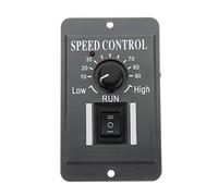 DollaTek DC 6A Regolatore di velocità del Motore Rallenta Controller del Motore Interruttore di Controllo Rotante Positivo e Negativo 12V / 24V / 36V / 48V