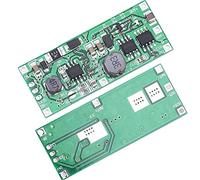 DollaTek DC UPS 5V-12V a 12V 1A Modulo di ricarica ininterrotto 18650 Batteria al litio Boost Step Up Scheda convertitore di tensione di alimentazione