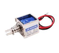 DollaTek DC6V Solenoide a Telaio Aperto Corsa 10 mm Tipo Push-Pull Elettromagnete CC elettronico Forza 20N
