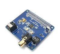 DollaTek HiFi digi PRO Scheda Audio Digitale per Raspberry Pi 4B/3B+/3B/2B|Due oscillatori|Fibra Ottica I2S SPDIF|44,1 e 48kHz|