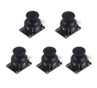 DollaTek Joystick 5PCS PS2 Set di Controllo XY a Due Assi Modulo di sblocco Joystick per Arduino