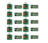 DollaTek Kit modulo trasmettitore e Ricevitore Wireless 10Pcs 433MHz RF per Arduino Raspberry Pi