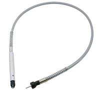 DollaTek - Levigatrice elettrica, cacciavite elettrico, multifunzione, albero flessibile e dinamometrico, manico in metallo argentato con mandrino (albero 3,2 mm)