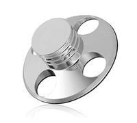 DollaTek LP Giradischi Metallo Rame 320g Disco stabilizzatore Registra Peso/HiFi - Argento