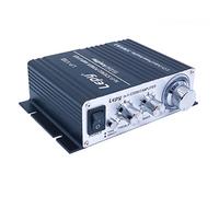 DollaTek LP-V3S 25Wx2 Amplificatore + Protezione Ritardata HiFi con Alimentazione 5A Compatibile con Computer, Cellulari o Lettori MP3 DAC ecc - Nero