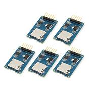 DollaTek Modulo Lettore 5PCS Micro SD TF interfaccia SPI con conversione Livello Chip