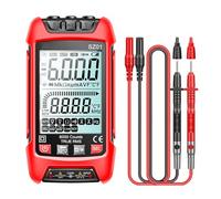 DollaTek Multimetro Digitale Voltmetro CA CC, Kit Tester Antincendio Automatico ad Alta Precisione con Tester Presa Display LCD Retroilluminato