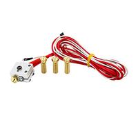 DollaTek Pacchetto di stampa V6 ad alta velocità per stampante RepRap 3D 1,75 Filamento Hotend in metallo Vulcano Ugelli extra + Blocco riscaldatore + Termistore NTC 3950