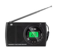 DollaTek Radio a batteria FM AM SW FM DAB/DAB+ Radio a batteria con display per escursionismo e campeggio