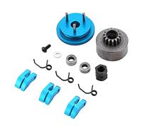 DollaTek RC 14T Campana Frizione Cuscinetti Ingranaggio Volano Kit di Montaggio Molle Cono Motore Dado Compatibile per HPI HSP Himoto 1/8 RC 21-28cxp Nitro Engine Car