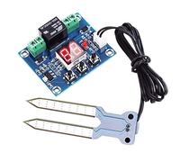 DollaTek Regolatore di umidità del sensore di umidità del Terreno da 12V con Display Digitale Modulo di Sistema di irrigazione Automatica