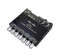 DollaTek Scheda amplificatore Bluetooth a 2.1 canali 50+50+100W Amplificatore in Classe D con modulo di ingresso microfono Adatto per sistema KTV DIY AM100