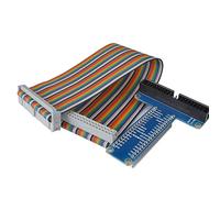 DollaTek Scheda di espansione Breakout GPIO RPi + Cavo a Nastro per Raspberry Pi 3 2