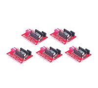 DollaTek Scheda di schermatura di estensione del controllo del driver del motore passo-passo della stampante 3D 5Pcs per A4988 DRV8825