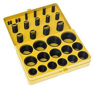 DollaTek Set di O-ring NBR assortiti da 386 pezzi O-ring in gomma nitrilica di 30 dimensioni - Giallo, per impianti idraulici professionali, aria, gas, automobilistico, idraulico, riparazioni