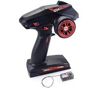 DollaTek Telecomando 2.4G RC Trasmettitore radiocomando Digitale a 4 canali con Ricevitore per Barca remota RC