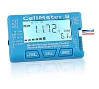 DollaTek Tester di capacità della Batteria Digital RC con retroilluminazione LCD per Batteria Lid Ion NiMH LiPo Life
