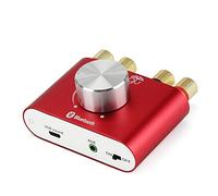 DollaTek TPA3110 30 W * 2 Mini Stereo a Due canali Wireless Bluetooth Audio Amplificatore di Segnale Digitale Amplificatore di Potenza per Tablet PC Portatili Smartphone ect - Rosso