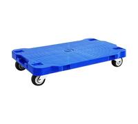 Dolle di mobili, capacità di 220 libbre espansibile tronco a mano, base di rotolamento pesante con telaio regolabile, rotolamento liscio, design pieghevole e compatto, 42x28x8cm, per magazzino, viaggi