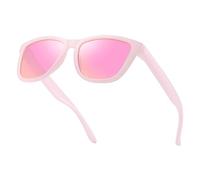 Dollger Occhiali da sole polarizzati per uomini e donne Occhiali da sole classici retrò con protezione UV400 Rosa