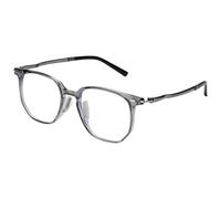 Dollger Occhiali filtro luce blu Donne Uomini TR90 Gaming Computer Glasses Occhiali blocco luce blu Occhiali anti luce blu senza lenti Grigio