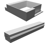 Dollhouse Elevator Landing Steps Compatible with Miniature Houses