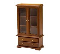 Dolls House Display Miniature Legno Zakka Giocattoli Come Fare Come Realistico Modello Armadio In Miniatura Accessori Per Mobili Giocare
