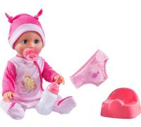 Dolls World Idee+Spiel Babypuppe Lebensecht con Funzione Berekitto e Urina