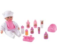 Dolls World Little Treasure Bebé Ragazza Bambola Rosa Realistico Con Molti