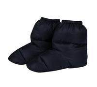 Dolltobe Down Booties - 2 pantofole invernali impermeabili, calze termiche per dormire per interni ed esterni, L, colore: nero