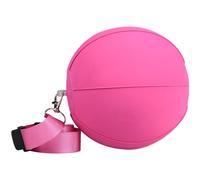 Dolltobe Pallina da golf con corda, rosa acceso, 15 cm, gonfiabile intelligente, aiuto per l'allenamento del golf, per correggere la postura del braccio, pratica dell'oscillazione, pompa a mano, borsa