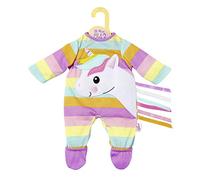 Dolly Moda 870501 Tutina con Unicorno, 43 Cm, Multicolore