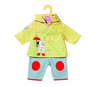 Dolly Moda 870525 Salopette con Giacca Impermeabile, 43 cm, Colore: Giallo/Grigio