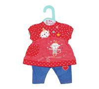 Dolly Moda con Pantaloni, 36 Cm, Colore: Rosso/Blu