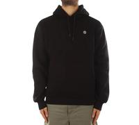 Dolly Noire Felpa Uomo, con Cappuccio, Logo sul Petto a Contrasto, e Maxi Scritta sul Retro, Maniche Lunghe, Polsi e Orlo rifiniti, vestibilità Regular, Colore Nero Nero Black