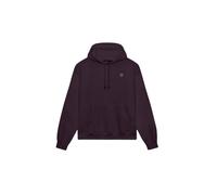 Dolly Noire Felpa Uomo, con Cappuccio, Logo sul Petto e Maxi Stampa sul Dietro a Contrasto, Tasca Davanti, Polsi e Orlo rifiniti, vestibilità Regular, Colore Purple Dust Viola Purple Du