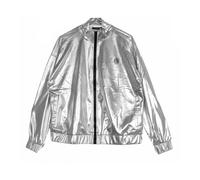 Dolly Noire - Giacca Tuta Argento Chrome - - Jackets - Donna - Grigio - M