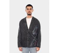 DOLLY NOIRE Giacchetta 'DIALGA AND PALKIA KIMONO ACID BLACK' nero Uomo - Abbigliamento - Pullover e cardigan - Cardigan DOLLY NOIRE XL
