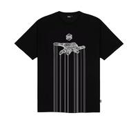 Dolly Noire Icons Maglietta Control, Unisex, T-Shirt in Cotone, Collezione Ufficiale (IT, Testo, L, Regular, Regular, Nero)
