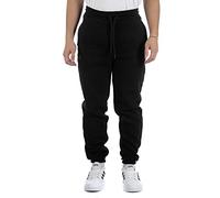 Dolly Noire Pantalone Felpato Basic Nero, XL