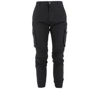 Dolly Noire Pantaloni Cargo Ripstop Nero, 50