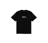 Dolly Noire T-Shirt Uomo, in Cotone, a Girocollo, Logo sul Davanti a Contrasto, Maniche Corte, vestibilità Regular, Colore Nero Nero Black