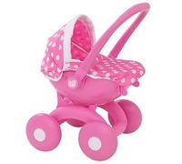Dolly Tots Carrozzina e Passeggino per Bambole 4 in 1 | Carrozzina e Passeggino Giocattolo Bambina/o Rosa | Passeggino da Gioco per Bambole, Carrozzina, Ovetto e Seggiolino| Dai 18 Mesi in Su