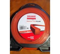 Makita 369224796 Filo Arancione Quadrato Decespugliatore Tagliabordi 2,4mmx69m