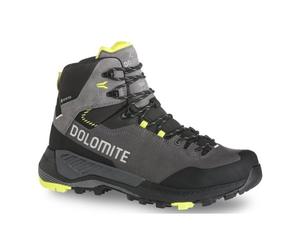 DOLOMITE Ms Vernale Leather High GTX - scarpe da trekking - uomo Grey/Yellow 8 UK